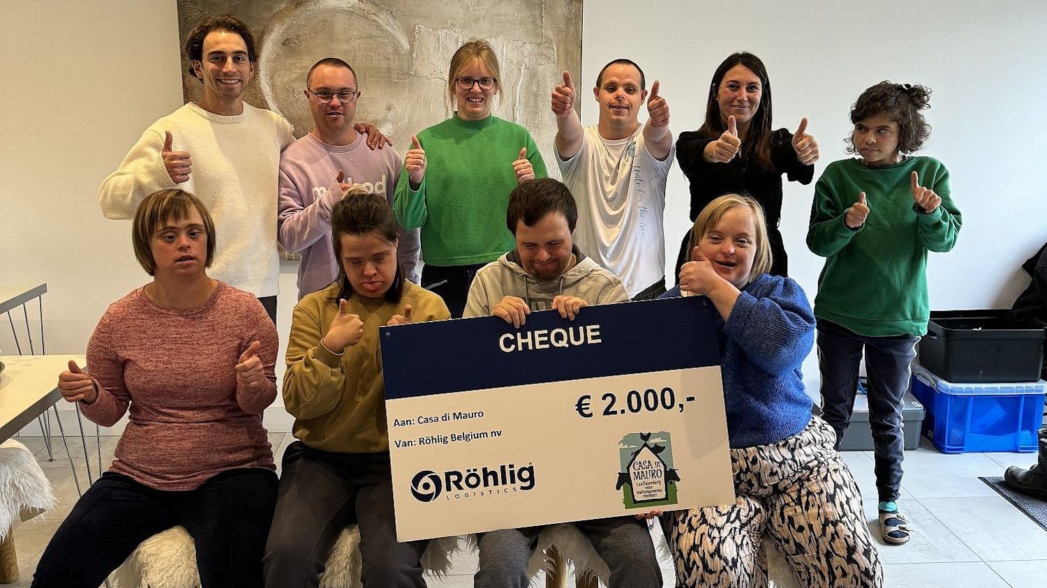 Belgium branch charity photo